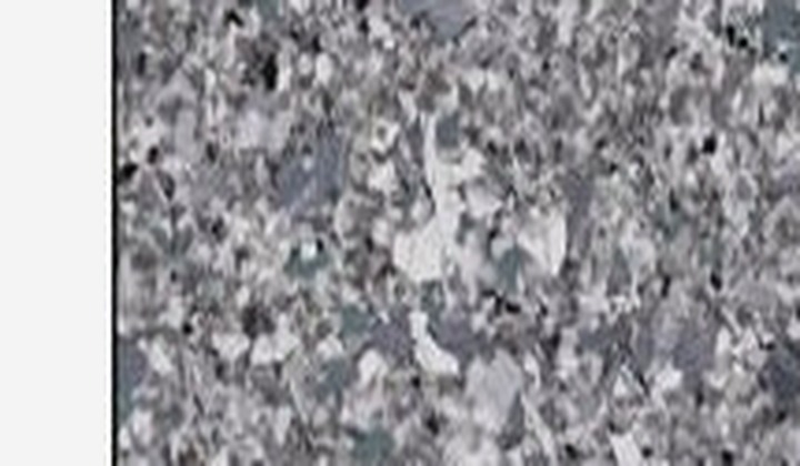 Turquoise decorative flake floor coating sample