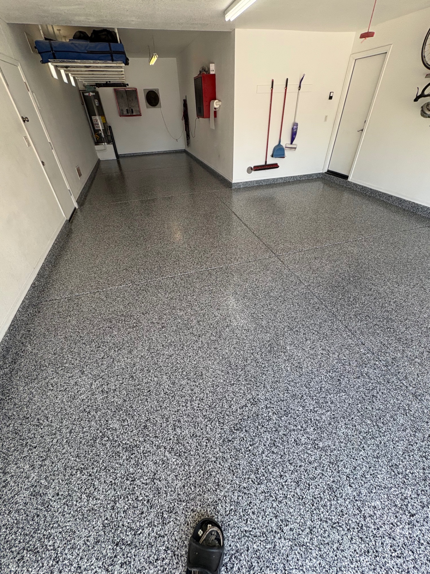 Garage floor coating in the East Valley