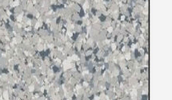 Tidal Wave decorative flake floor coating sample